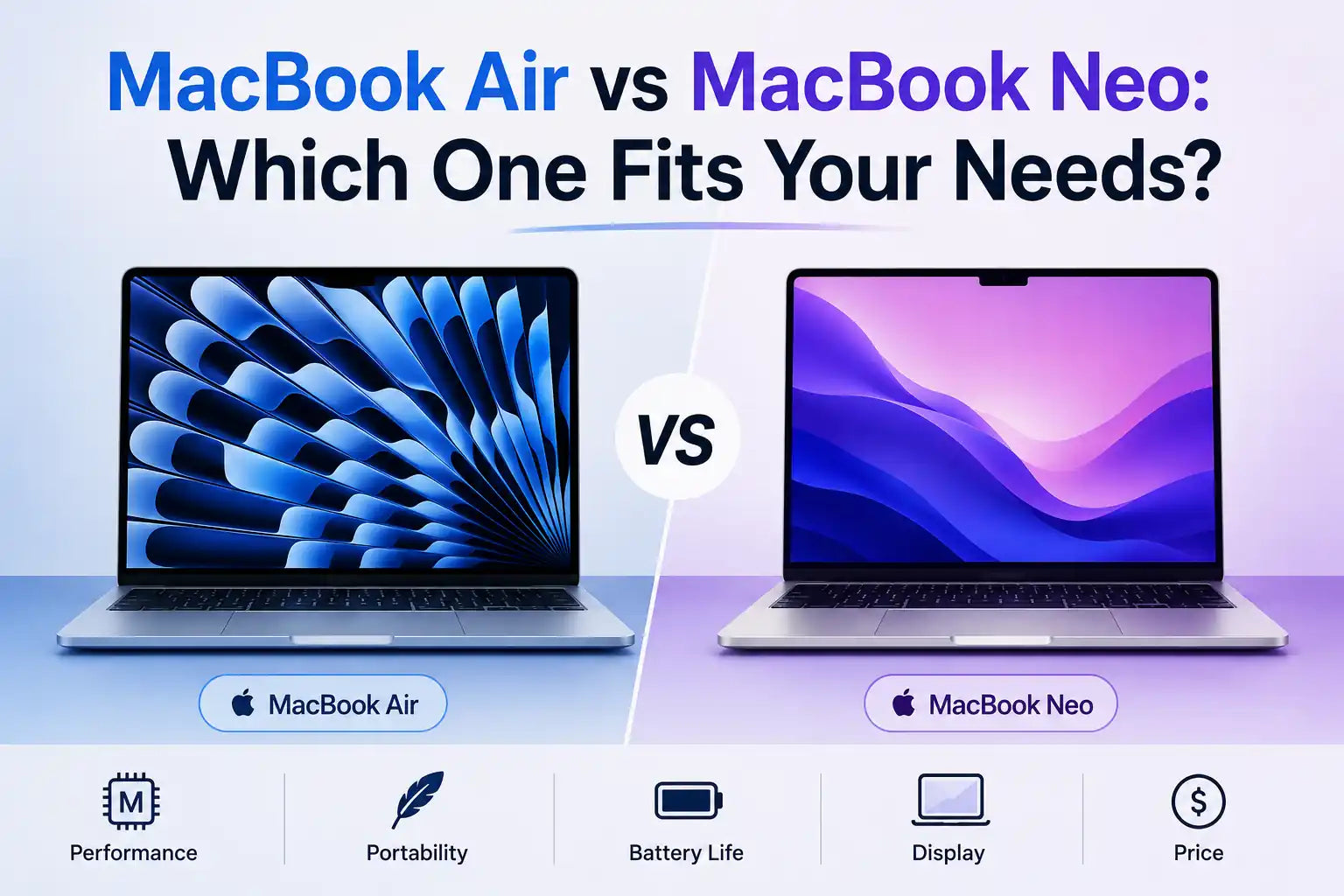 MacBook Air vs MacBook Neo: Which One Fits Your Needs?