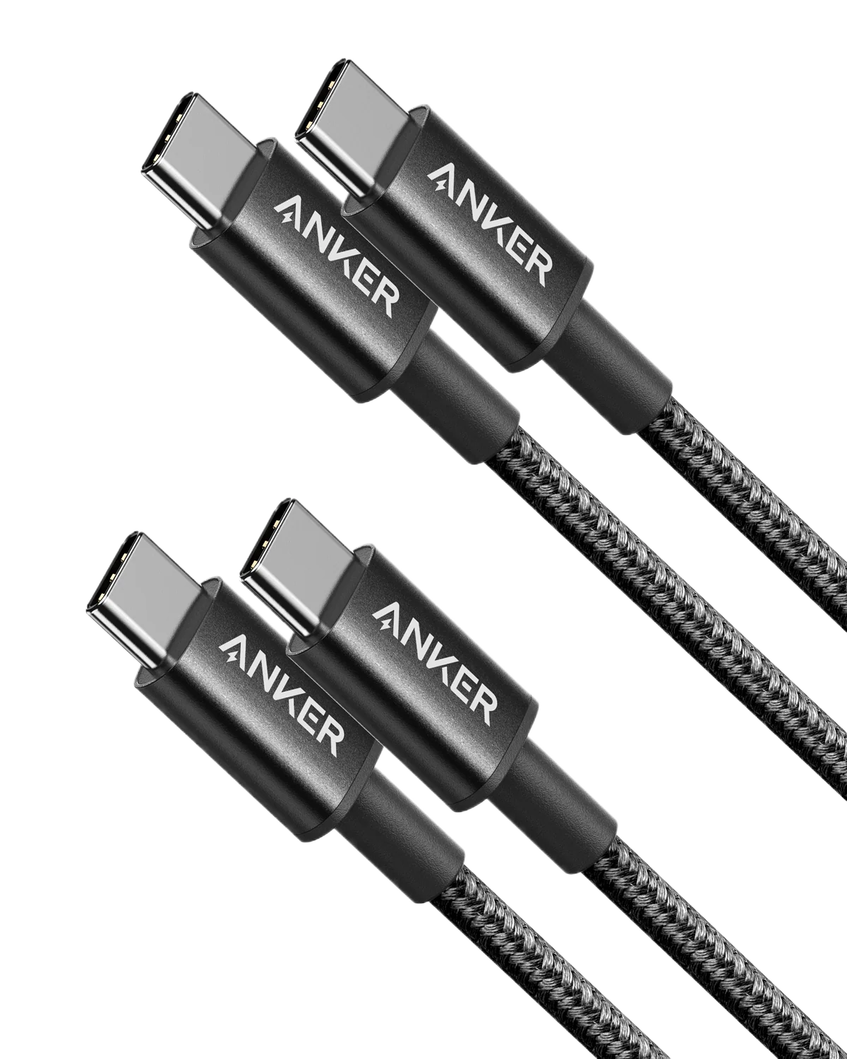 Anker USB-C to USB-C Cable (3.3 ft, 60W, Braided)