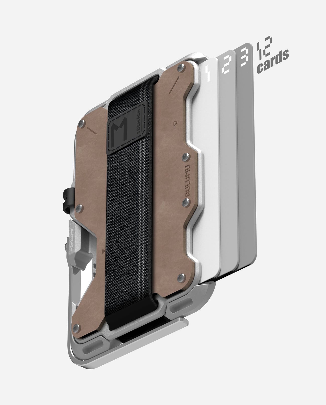 Aulumu G03 Multi-Pos Standable MagSafe Wallet