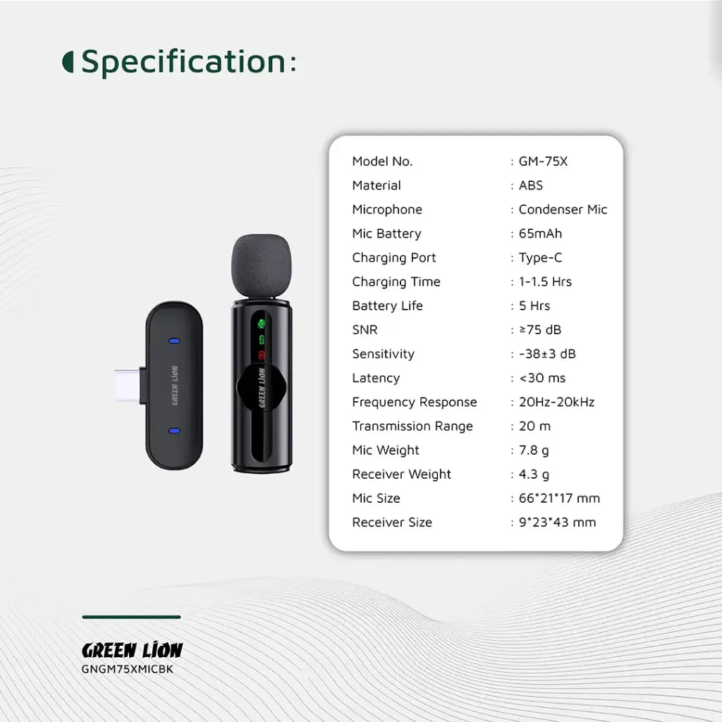 Green Lion GM-75X Microphone