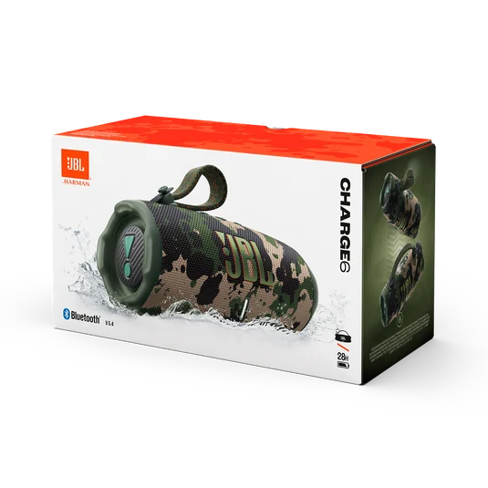 JBL Charge 6 Portable Waterproof Bluetooth Speaker