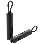 Porodo 8-in-1 Multi-Port USB Hub