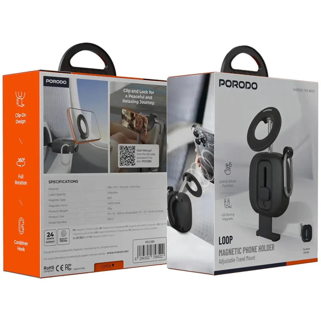 Porodo Loop Magnetic Phone Holder
