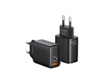 Lanex LC40 Wall Fast Charger, 2 Ports, 33 Watt - Black
